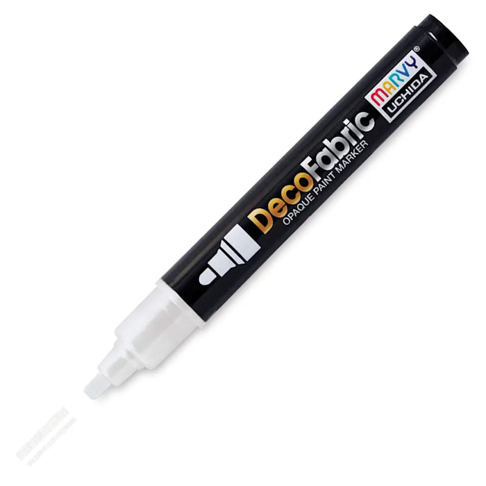 MARVY DecoFabric Opaque Paint Marker - White 日本内田美辉DecoFabric不透明油漆记号笔 白色