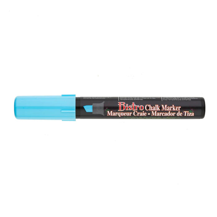 Bistro Chalk Fluorecent Chisel Tip Marker - Fluorecent Blue Bistro粉笔荧光马克笔 荧光蓝