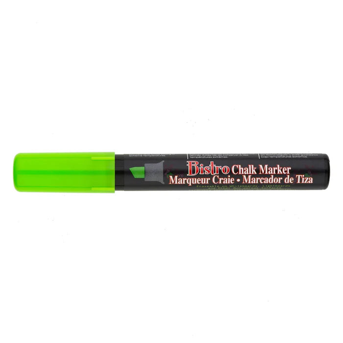 Bistro Chalk Fluorecent Chisel Tip Marker - Fluorecent Green  Bistro粉笔荧光马克笔 荧光绿
