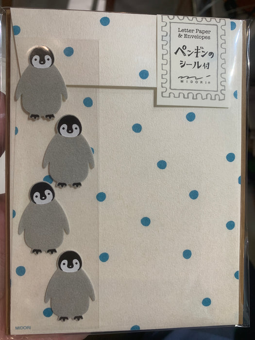 Letter set penguin