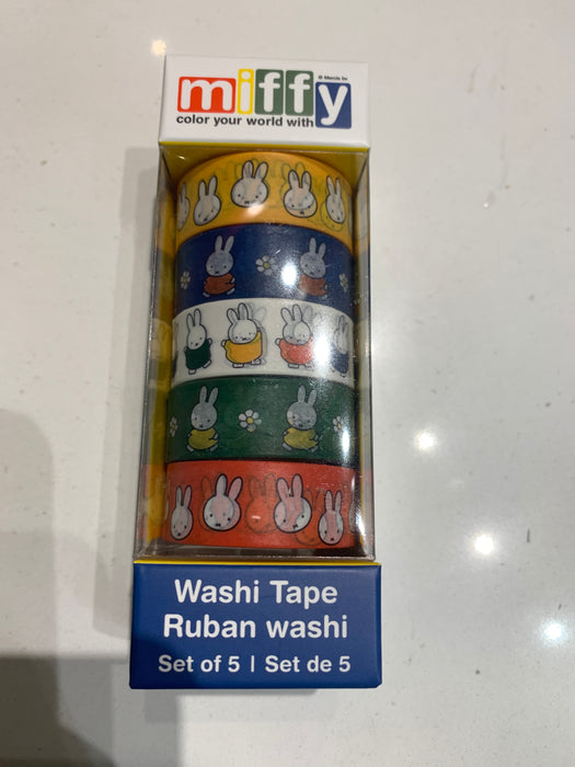 washi tape set classic miffy set of 5