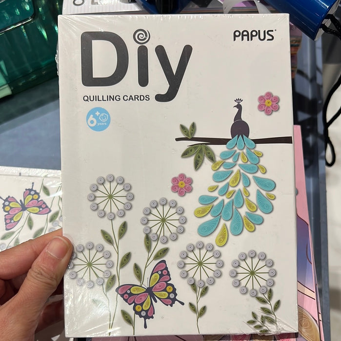 PAPUS DIY Quiling Cards 趣味衍纸套装 孔雀