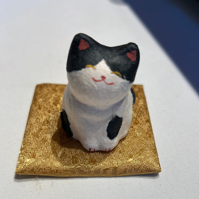 Cat Figurine 6-416C 微笑猫摆件
