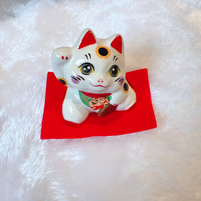 Cat Figurine 18-281 B 招财猫猫雕像
