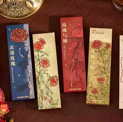 MR.PAPER Rose Universe Bookmarks 30pcs纸先生玫瑰宇宙盒装书签 30枚