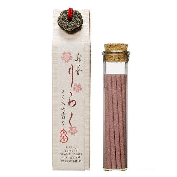 NIPPON KODO Incense Riraku - Cherry Blossom 日本香堂RIRAKU线香 樱花