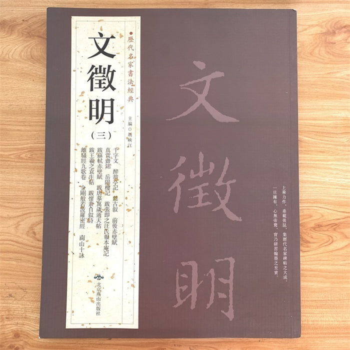 历代名家书法经典：文徵明（三）