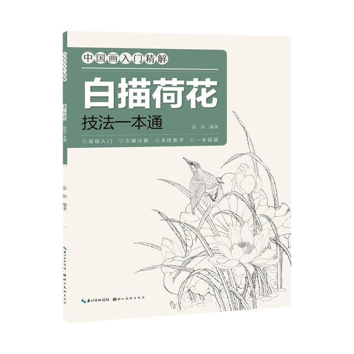 白描荷花技法一本通
