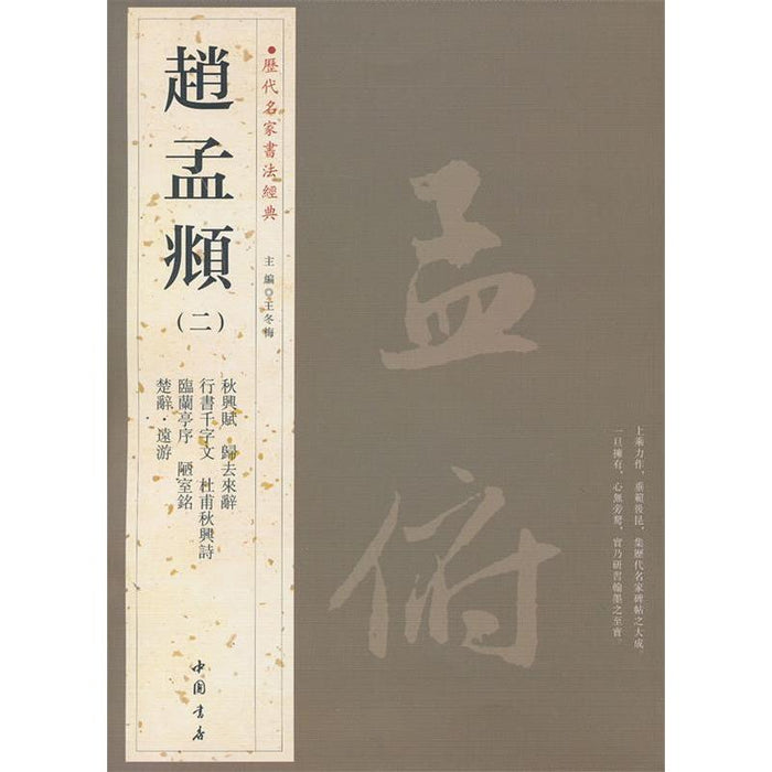 历代名家书法经典 赵孟頫（二）