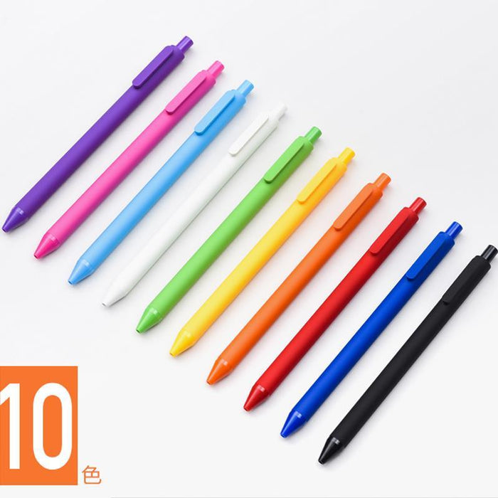 KACO Gel Pen - Pink Body Black Ink 0.5mm PURE书源中性笔 0.5黑色 粉色杆