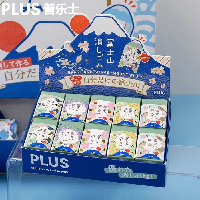 PLUS Mount Fuji Eraser 日本PLUS普乐士富士山限定橡皮擦-春日和富士山