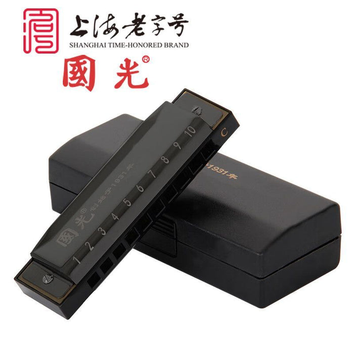 GUOGUANG 10-hole Blues Harmonica‌10孔布鲁斯口琴