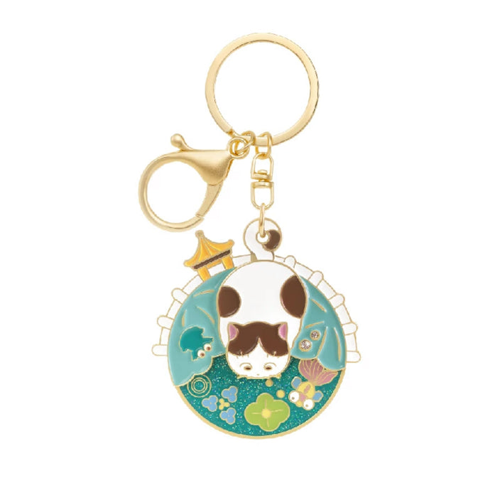 Gifts from the Palace Museum:Spinning Key Chain故宫文创 故宫猫旋转钥匙扣 观鱼