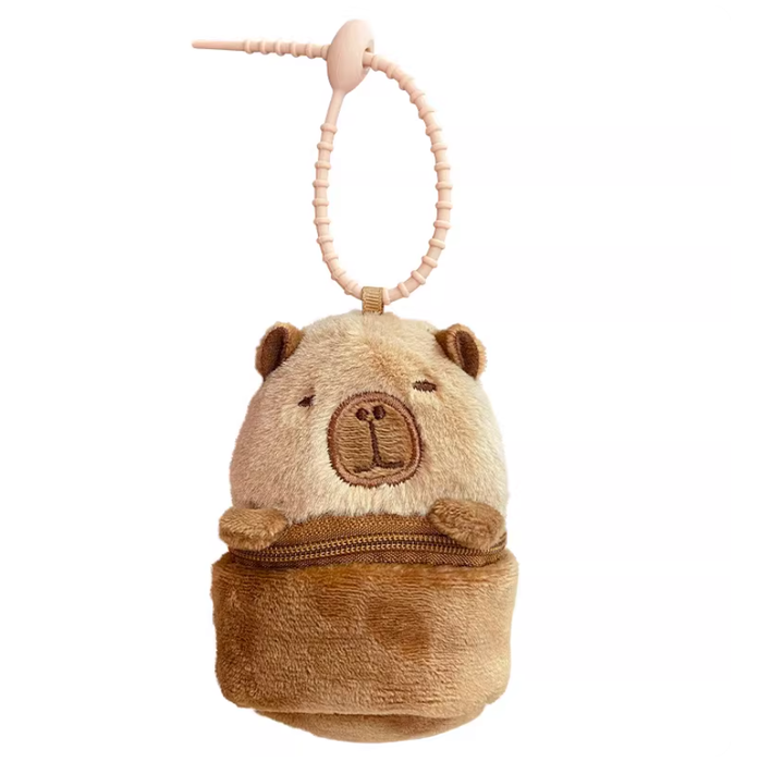 Capybara Plushy Coin Purse 卡比巴拉零钱包