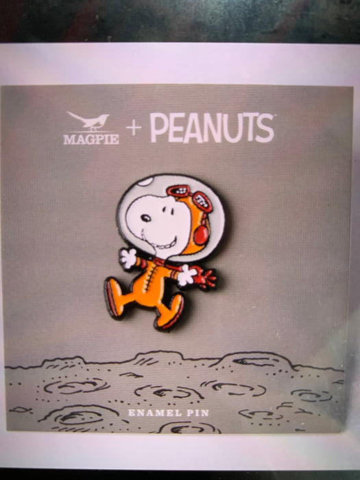 peanuts space pin