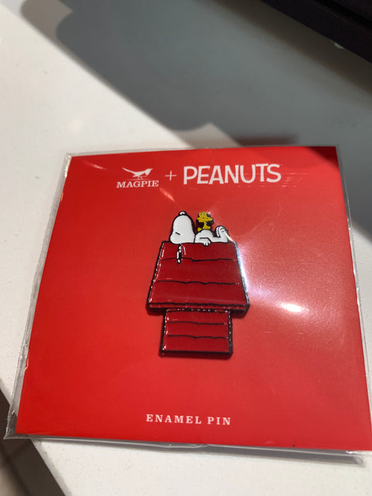 peanuts friends forever pin doghouse