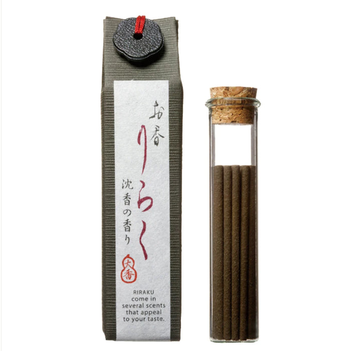 Nippon Kodo Incense RIRAKU Series - Aloeswood 日本香堂RIRAKU系列线香 沉香