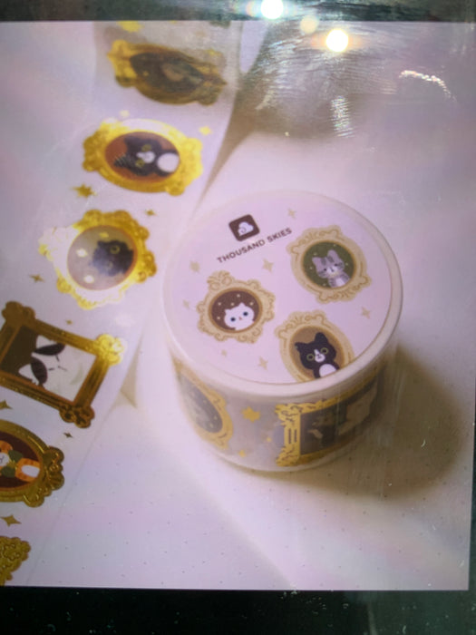 30mm washi tape foil grand meowster gallery