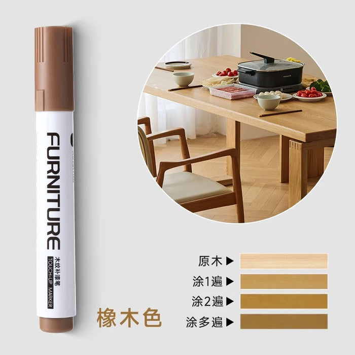 Furniture Touch-up Marker Random Color家具修色笔补漆笔划痕露白封边修复 颜色随机