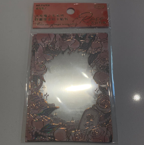 纸先生以玫瑰之名系列贴纸