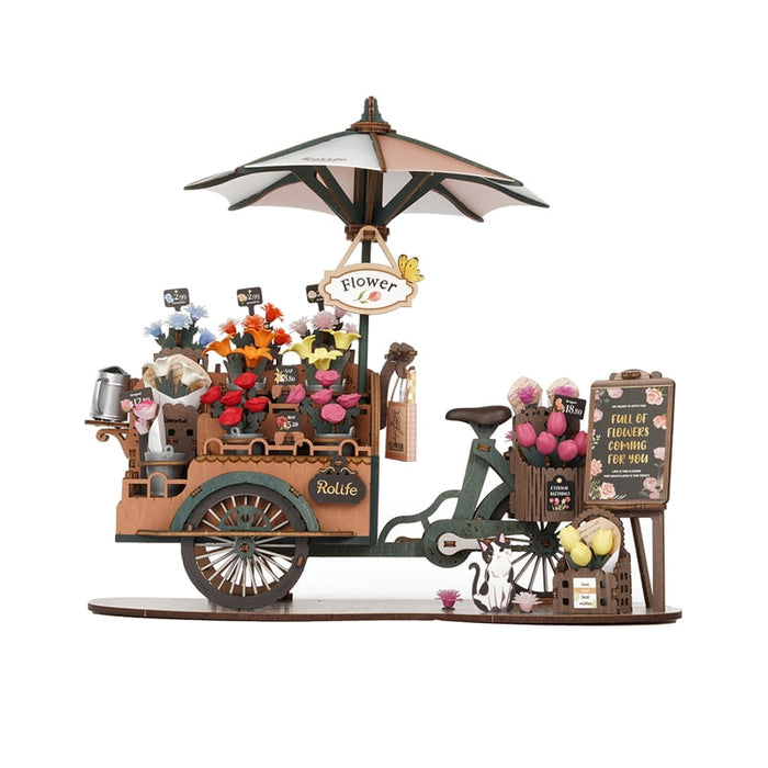 ROLIFE Blossom Cart TGS03 若来DIT手工拼装模型 繁华满车