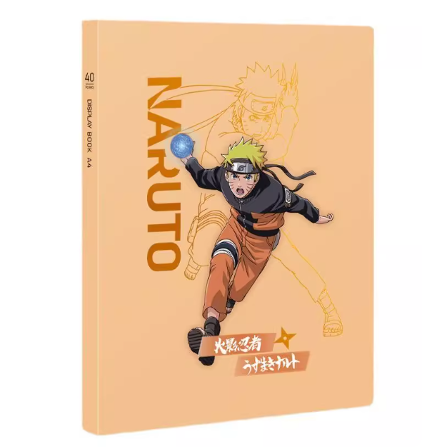 DELI NARUTO Display Book - A4 40 pages 得力火影A4透明PP插页文件夹 40页