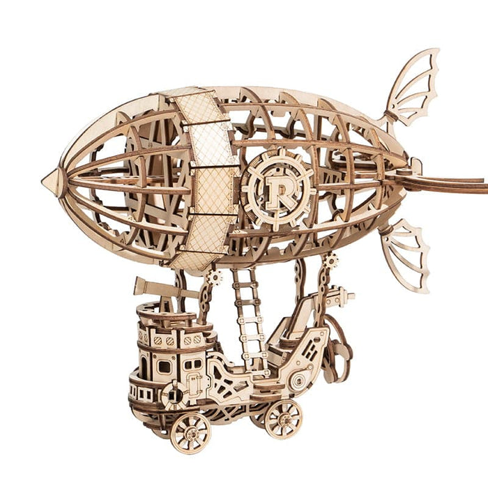 ROLIFE Airship TG407 3D Wooden Puzzle 若来DIY手工拼装模型 TG407 飞艇