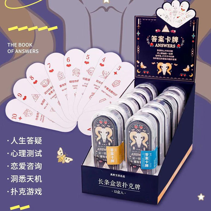 Creative Poker Cards创意扑克牌答案卡牌游戏纸牌