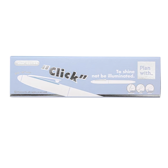 Planwith Erasable Gel Pen 友计划按压可擦笔 蓝色笔杆