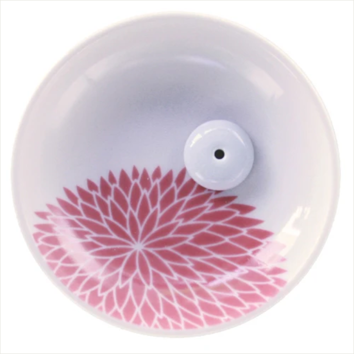 NIPPON KODO YUKARI MOTIF -Chrysanthemum Plate日本香堂 缘 菊纹 香插