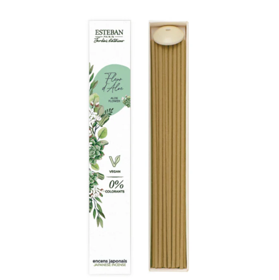 NIPPON KODO INTERIOR GARDEN NATURE - Aloe Flower Japanese Style Incense 日本香堂室内花园系列日式线香 芳香芦荟