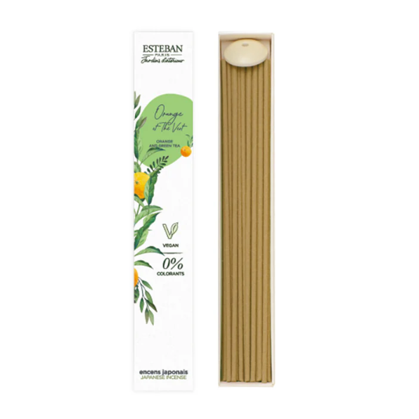 NIPPON KODO INTERIOR GARDEN NATURE - Orange & Green Tea Japanese Style Incense 日本香堂室内花园系列日式线香 柑橘绿茶
