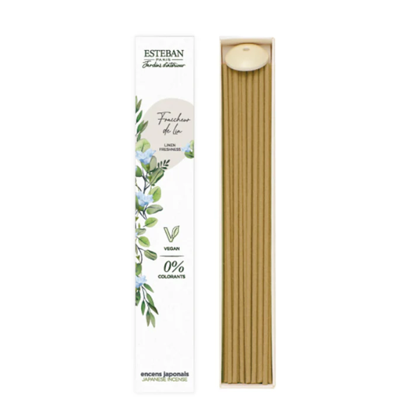 NIPPON KODO INTERIOR GARDEN NATURE - Linen Freshness Japanese Style Incense 日本香堂室内花园系列日式线香 新鲜亚麻
