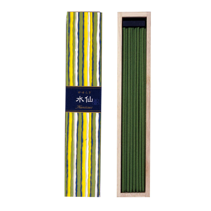 NIPPON KODO Incense Kayuragi - Narcissus 40 sticks 日本香堂KAYURAGI线香 水仙 40根装