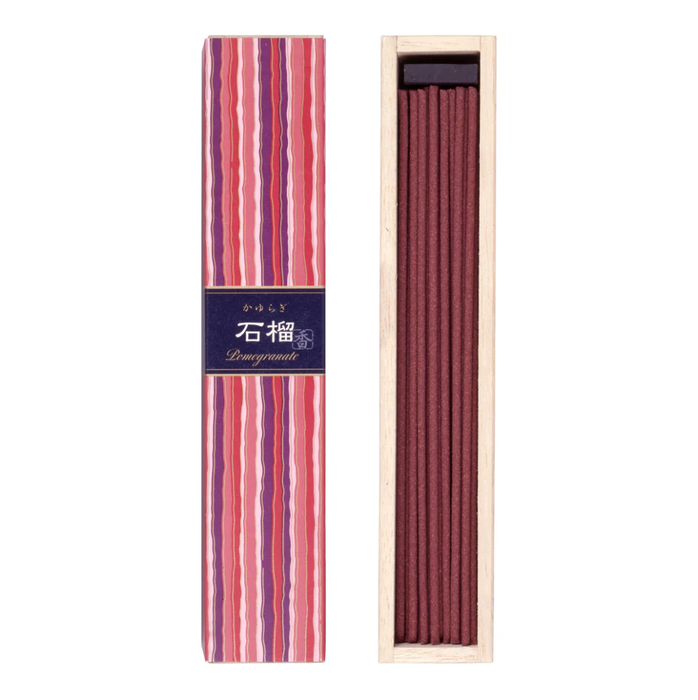 NIPPON KODO Incense Kayuragi - Pomegranate 40 sticks 日本香堂KAYURAGI线香 石榴 40根装