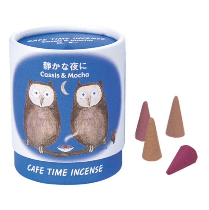 NIPPON KODO CAFE TIME INCENSE - Quiet Evening（Cassis & Mocha）日本香堂 咖啡时光 熏香 - 静谧傍晚 （醋栗抹茶）