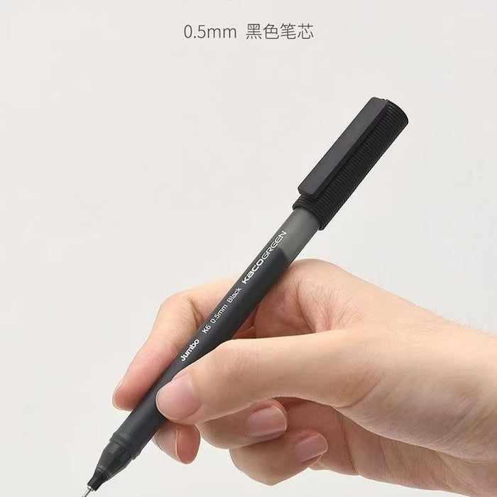 KACO JUMBO GEL INK PEN - Black 0.5mm珍宝大容量中性笔考试用笔 黑色0.5mm