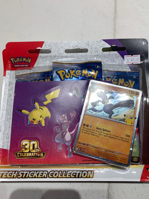pokemon tech sticker collection