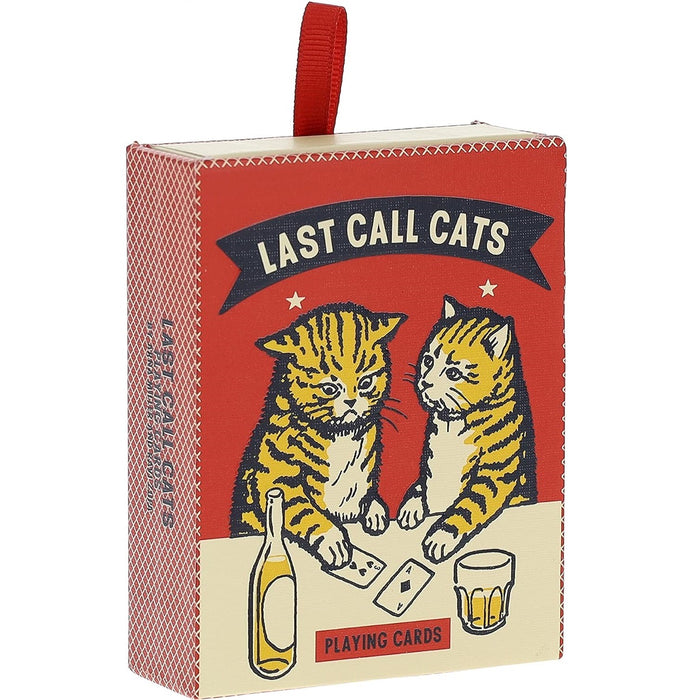 Last Call Cats Playing Cards 打烊小酌猫 扑克牌