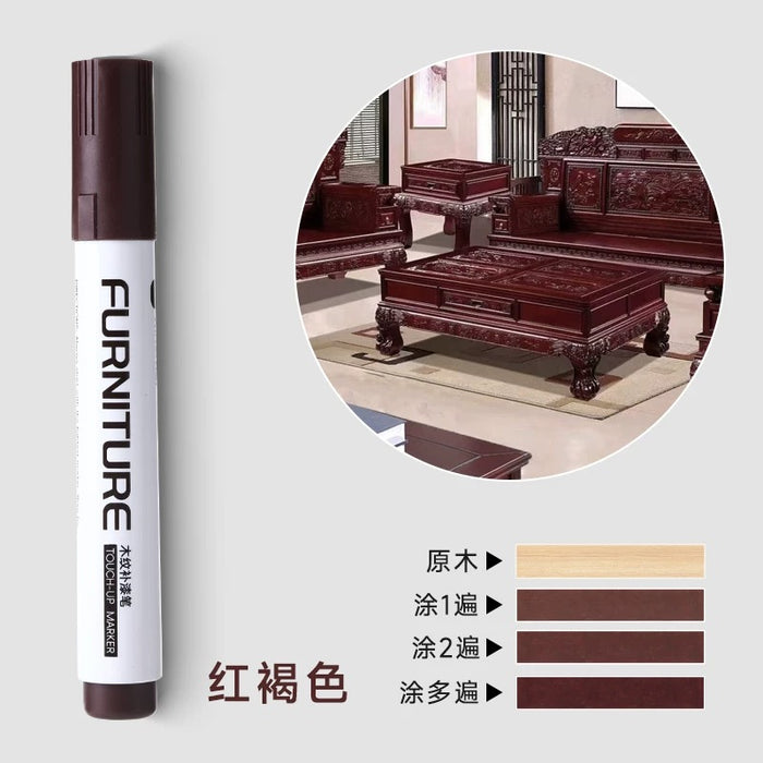 Furniture Touch-up Marker Random Color家具修色笔补漆笔划痕露白封边修复 颜色随机