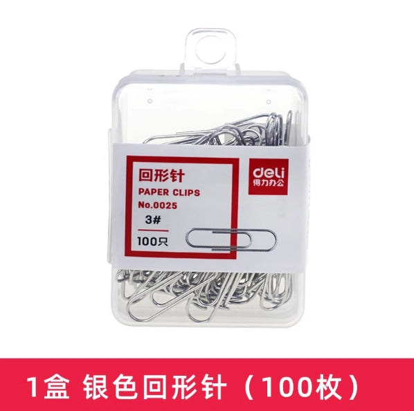 DELI No.0025 Paper Clips 得力回形针