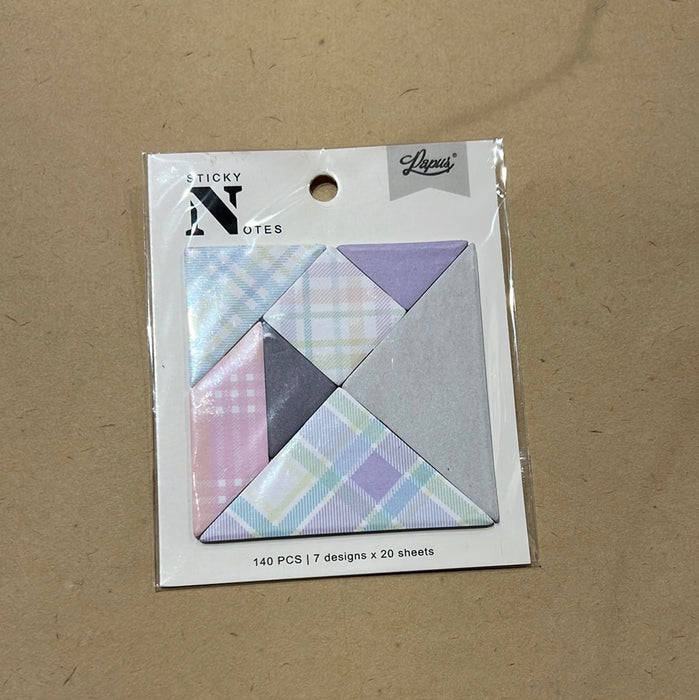 PAPUS Tangram Sticky Notes 七巧板便利贴 格子