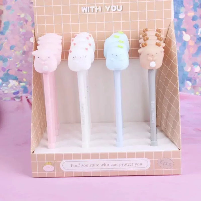 Cute Animal Gel Ink Pen 可爱糯米小动物中性笔