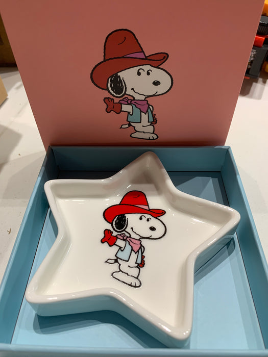 peanuts star dhaped trinket diah howdy