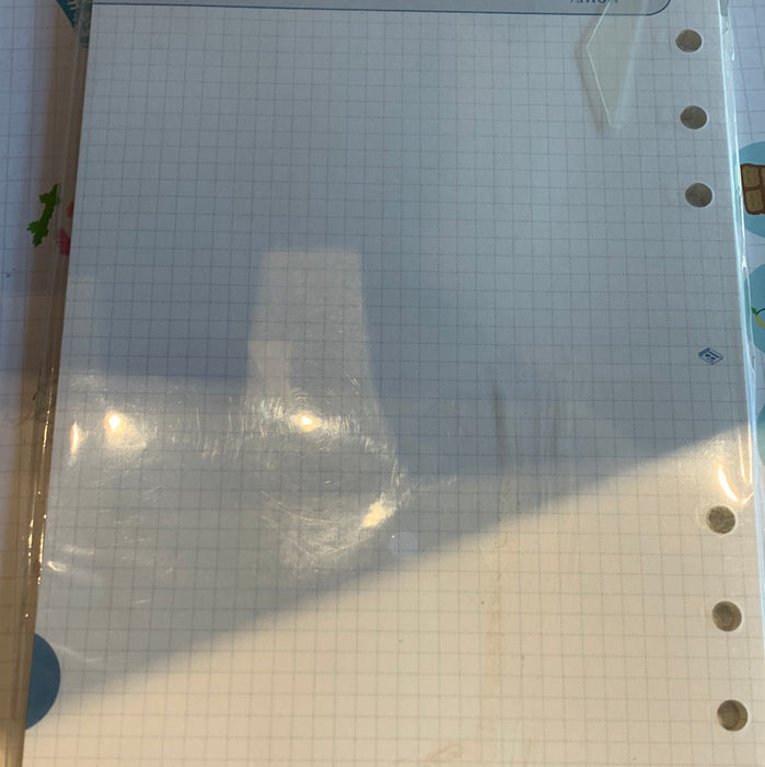 BENZSTORE Looseleaf Notebook Refill - A5 - Squared 本字时多活页本替芯 方格a5