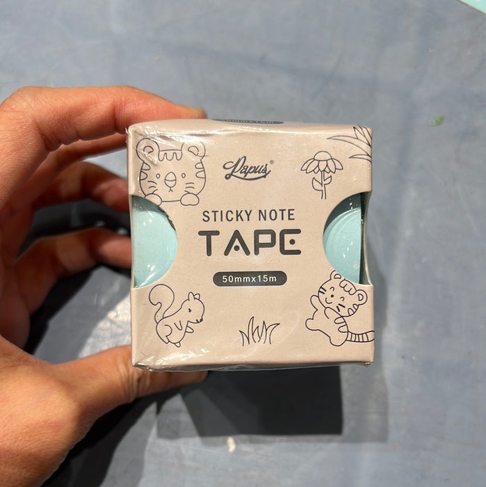 PAPUS Sticky Note Tape - Tiger老虎主题便笺胶带