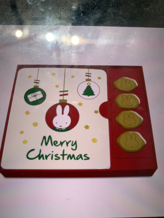 miffy deck the tree note cards with matching max seals