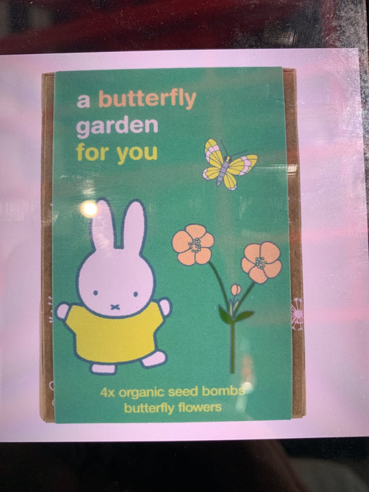 wildflower seed ball mini gift box miffy butterfly garden