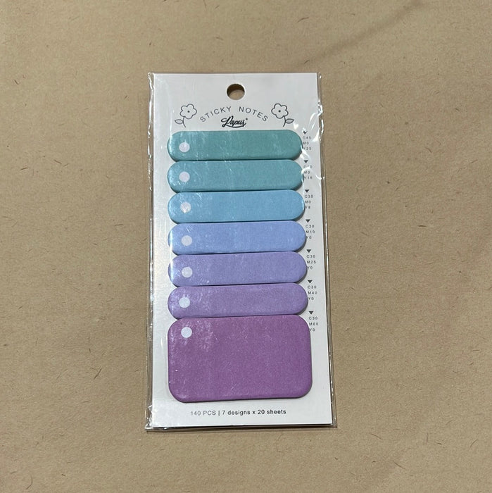 PAPUS Sticky Notes - Violet 渐变色便签纸 浅紫色