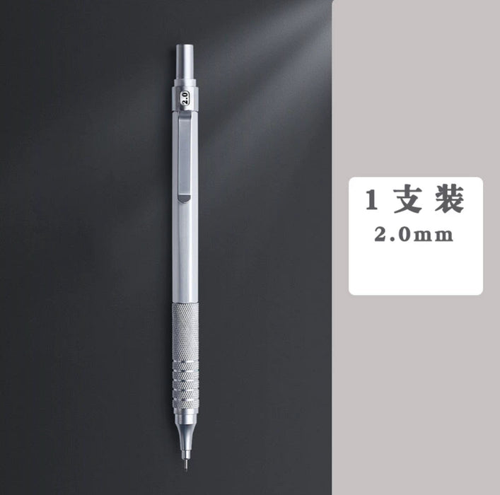 M&G Mechanical Pencil 晨光本味金属自动铅笔绘画专用自动笔低重心重手感 2.0mm
